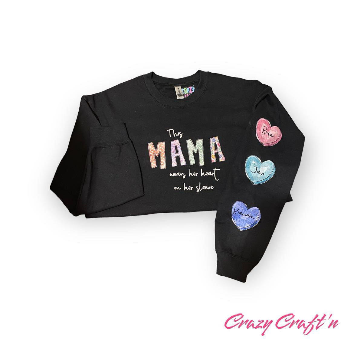 Custom MAMA sweatshirt