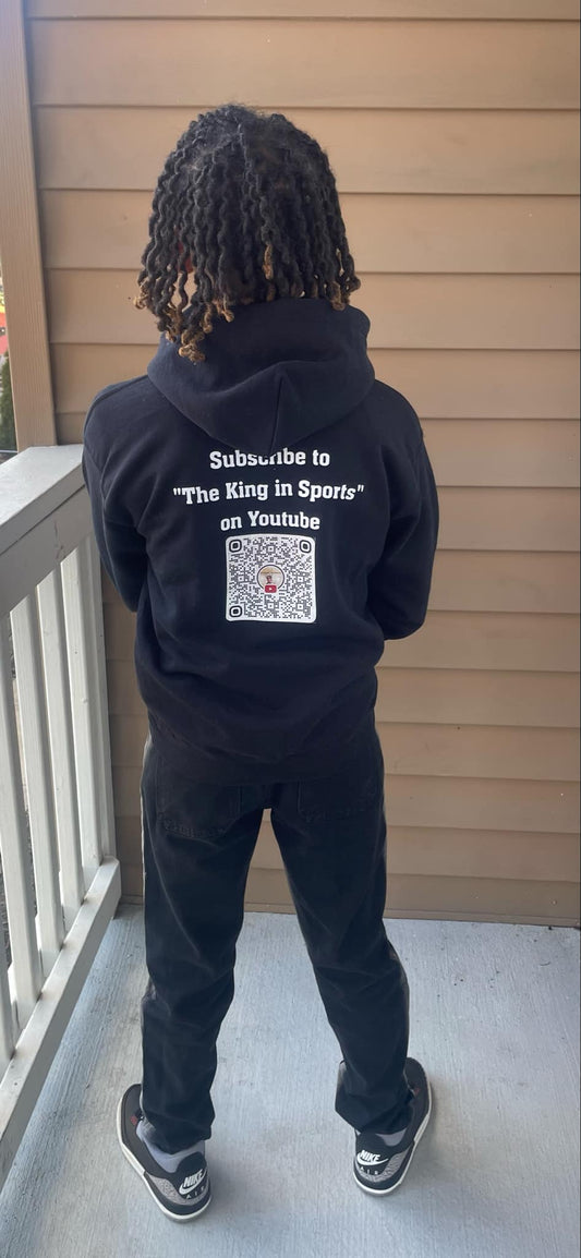 Custom Hoodie (Kids) front & back
