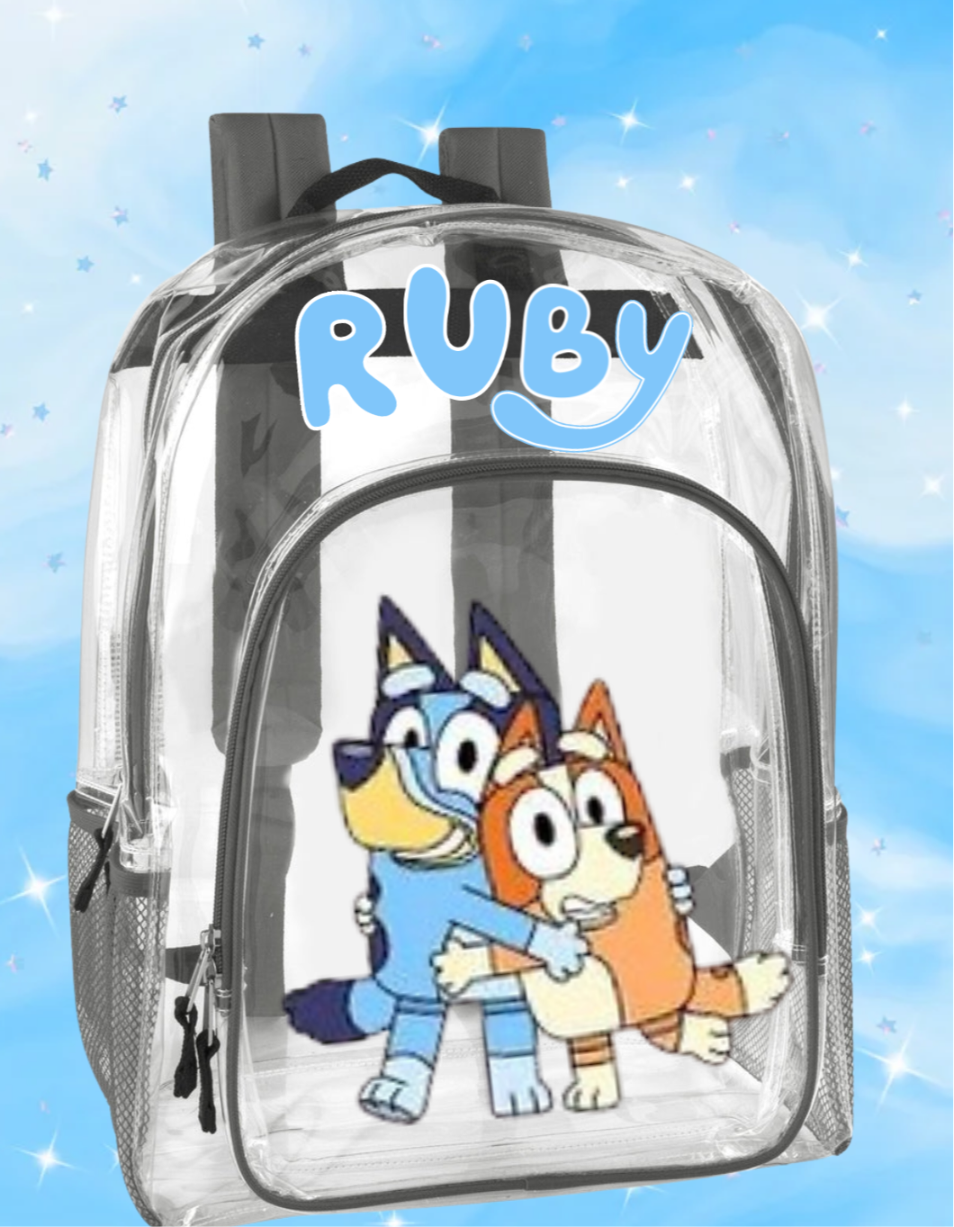 Custom Clear Bookbag