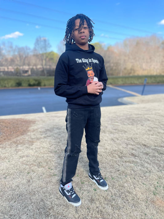 Custom Hoodie (Kids) front & back